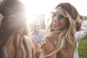 vrouw festival